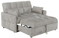 Cotswold Tufted Cushion Sleeper Sofa Bed Light Grey & Dark Grey - Orbit Furniture (Richmond,BC)