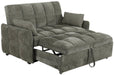 Cotswold Tufted Cushion Sleeper Sofa Bed Light Grey & Dark Grey - Orbit Furniture (Richmond,BC)