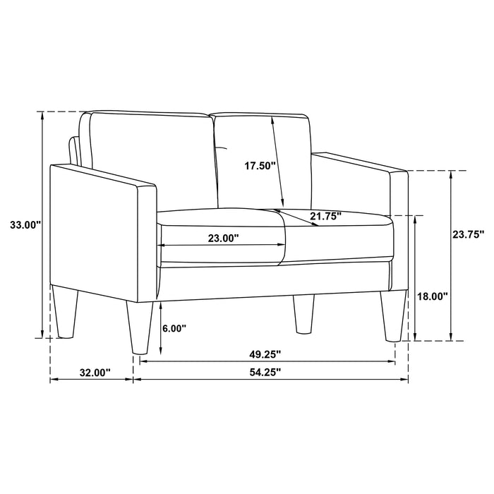 Ruth Stationary 3 Pc Set - Orbit Furniture (Richmond,BC)