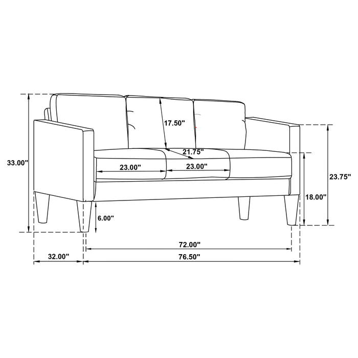 Ruth Stationary 3 Pc Set - Orbit Furniture (Richmond,BC)