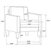 Ruth Stationary 3 Pc Set - Orbit Furniture (Richmond,BC)