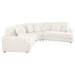 Emberson Upholstered Modular Sectional Sofa Ivory - Orbit Furniture (Richmond,BC)