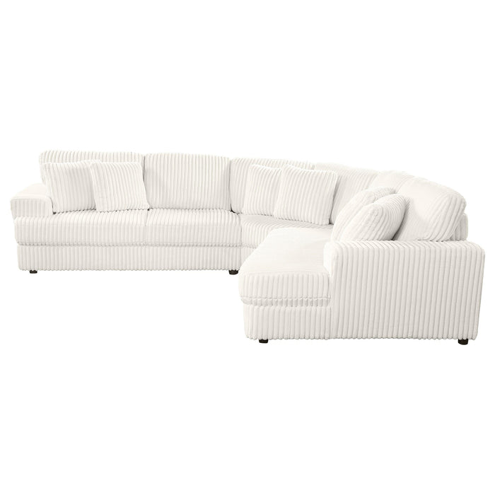Emberson Upholstered Modular Sectional Sofa Ivory - Orbit Furniture (Richmond,BC)
