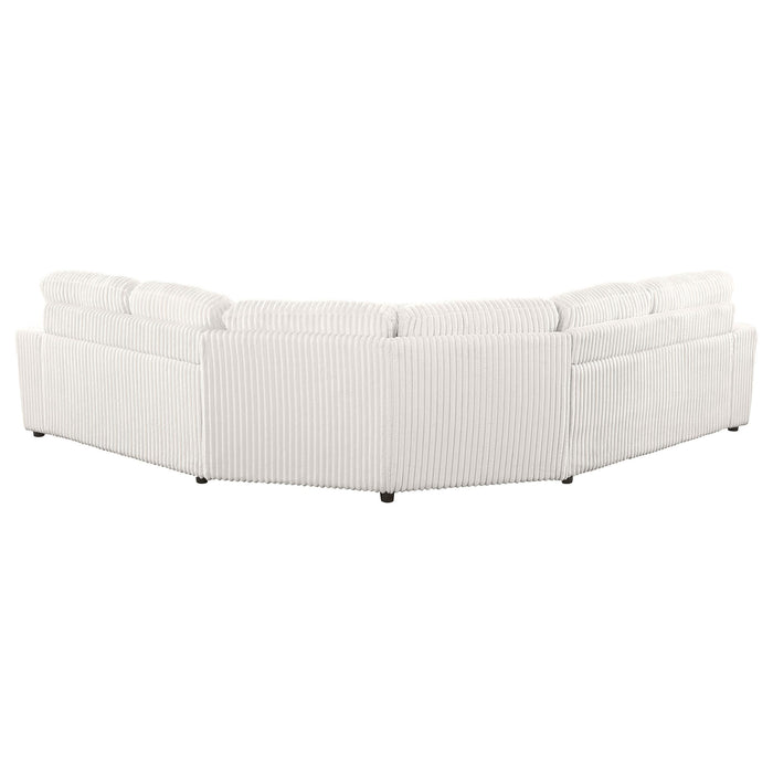 Emberson Upholstered Modular Sectional Sofa Ivory - Orbit Furniture (Richmond,BC)