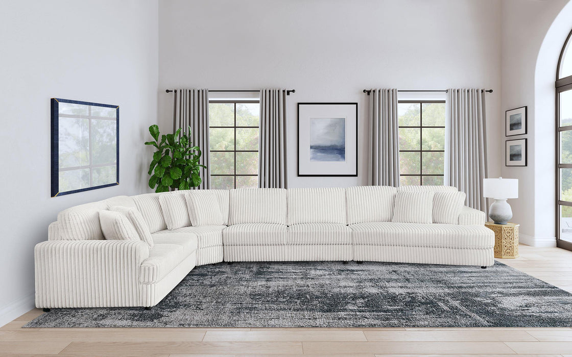 Emberson Upholstered Modular Sectional Sofa Ivory - Orbit Furniture (Richmond,BC)