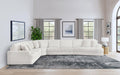 Emberson Upholstered Modular Sectional Sofa Ivory - Orbit Furniture (Richmond,BC)