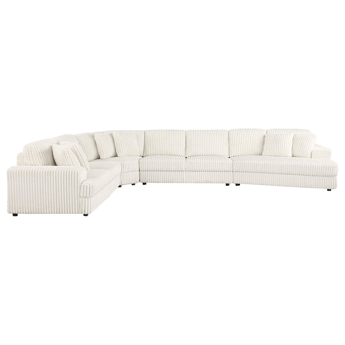 Emberson Upholstered Modular Sectional Sofa Ivory - Orbit Furniture (Richmond,BC)