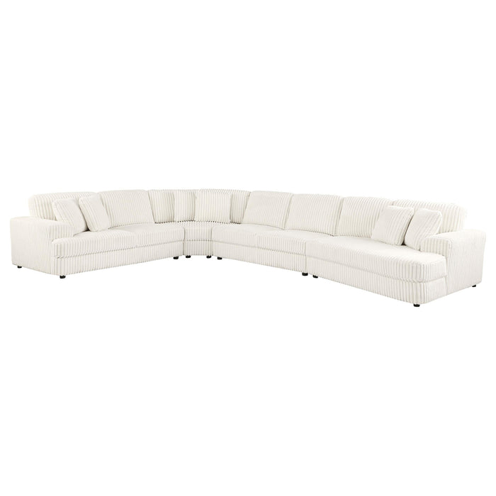 Emberson Upholstered Modular Sectional Sofa Ivory - Orbit Furniture (Richmond,BC)