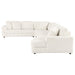 Emberson Upholstered Modular Sectional Sofa Ivory - Orbit Furniture (Richmond,BC)