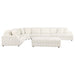 Emberson Upholstered Modular Sectional Sofa Ivory - Orbit Furniture (Richmond,BC)