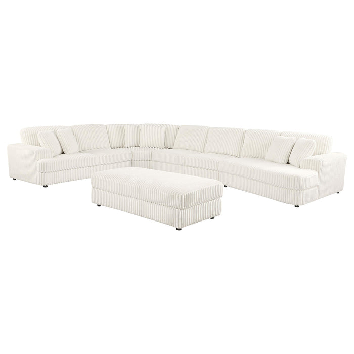 Emberson Upholstered Modular Sectional Sofa Ivory - Orbit Furniture (Richmond,BC)
