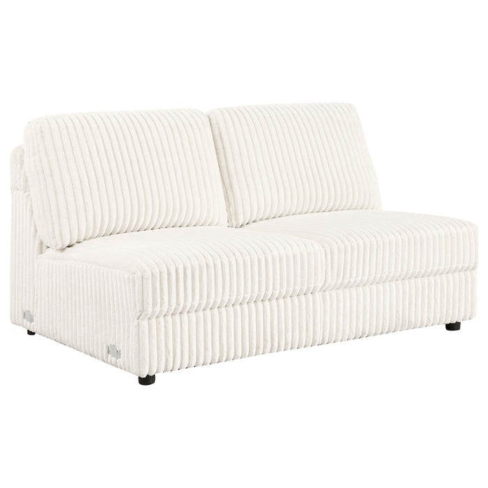 Emberson Upholstered Modular Sectional Sofa Ivory - Orbit Furniture (Richmond,BC)
