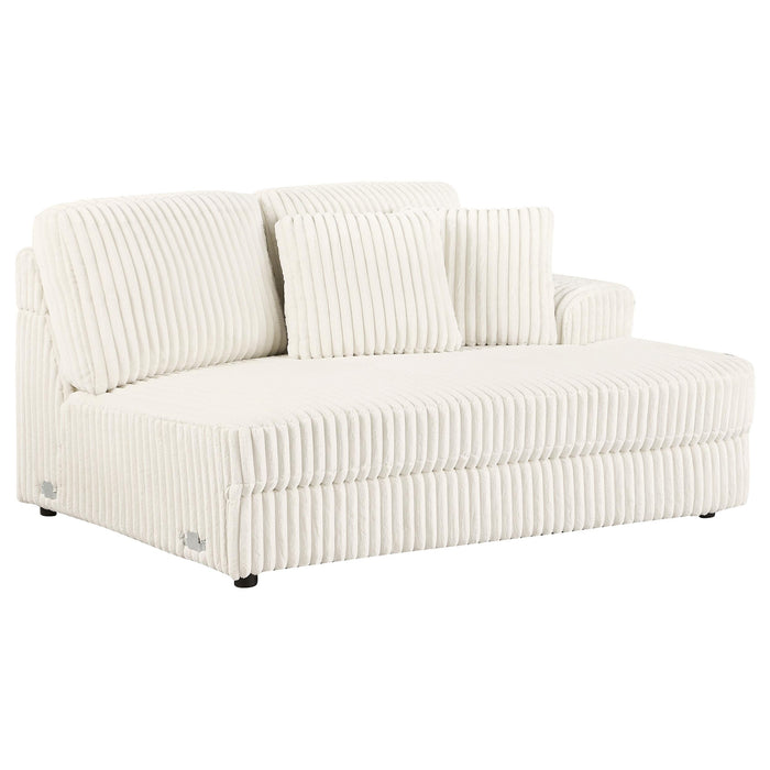 Emberson Upholstered Modular Sectional Sofa Ivory - Orbit Furniture (Richmond,BC)