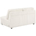 Emberson Upholstered Armless Loveseat Ivory - Orbit Furniture (Richmond,BC)