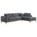 Persia 2-piece Modular Sectional Grey - Orbit Furniture (Richmond,BC)