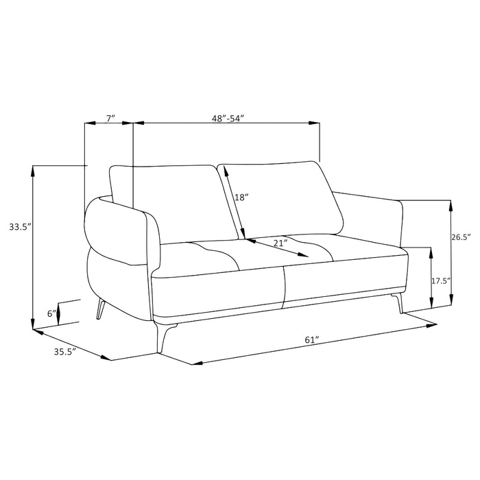 Lively Stationary 2 Pc Set - Orbit Furniture (Richmond,BC)