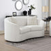 Rainn Upholstered Tight Back Loveseat Latte - Orbit Furniture (Richmond,BC)
