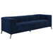 Chalet Tuxedo Arm Sofa Blue - Orbit Furniture (Richmond,BC)