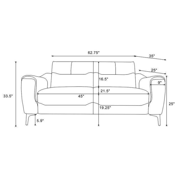 Nolan Loveseats - Orbit Furniture (Richmond,BC)
