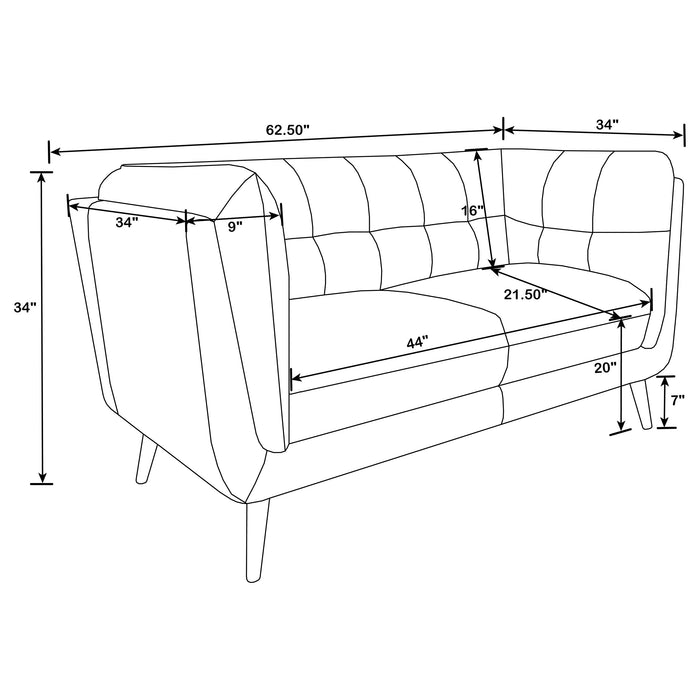 Thatcher Stationary 3 Pc Sets - Orbit Furniture (Richmond,BC)