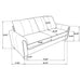 Davis Stationary 3 Pc Set - Orbit Furniture (Richmond,BC)
