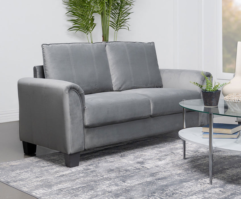 Davis Stationary Loveseat - Orbit Furniture (Richmond,BC)