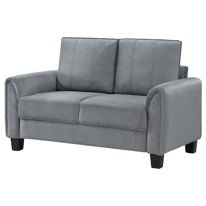 Davis Stationary Loveseat - Orbit Furniture (Richmond,BC)