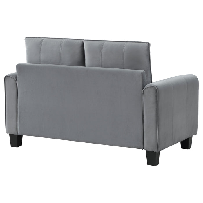 Davis Stationary Loveseat - Orbit Furniture (Richmond,BC)