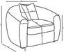 Isabella Stationary 3 Pc Sets - Orbit Furniture (Richmond,BC)