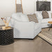Ashlyn Upholstered Sloped Arms Chair White - Orbit Furniture (Richmond,BC)