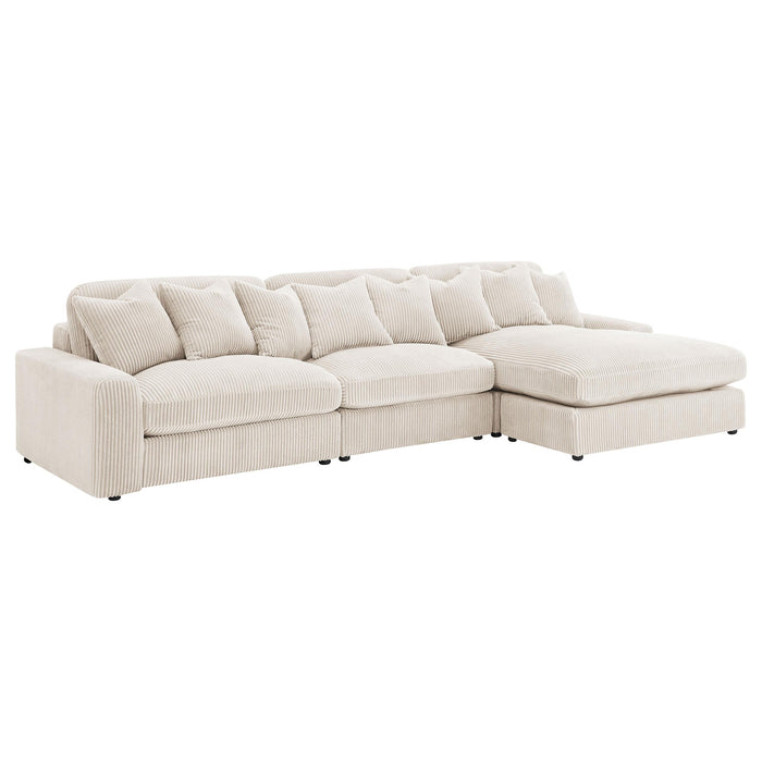 Blaine Upholstered Reversible Chaise Sectional Sofa - Orbit Furniture (Richmond,BC)