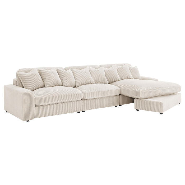 Blaine Upholstered Reversible Chaise Sectional Sofa - Orbit Furniture (Richmond,BC)