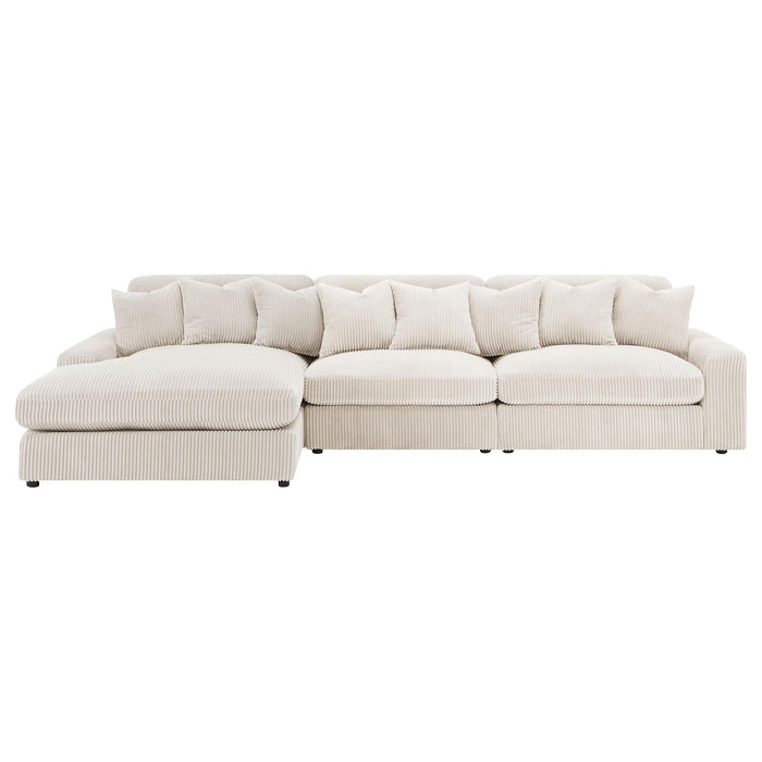 Blaine Upholstered Reversible Chaise Sectional Sofa - Orbit Furniture (Richmond,BC)