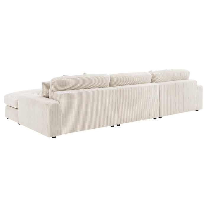 Blaine Upholstered Reversible Chaise Sectional Sofa - Orbit Furniture (Richmond,BC)