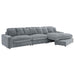 Blaine Upholstered Reversible Chaise Sectional Sofa - Orbit Furniture (Richmond,BC)