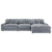 Blaine Upholstered Reversible Chaise Sectional Sofa - Orbit Furniture (Richmond,BC)