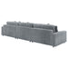 Blaine Upholstered Reversible Chaise Sectional Sofa - Orbit Furniture (Richmond,BC)