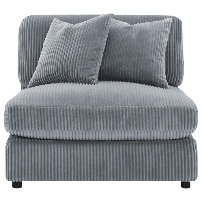 Blaine Upholstered Reversible Chaise Sectional Sofa - Orbit Furniture (Richmond,BC)