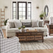 Glenn Cushion Back Sofa Light Grey - Orbit Furniture (Richmond,BC)