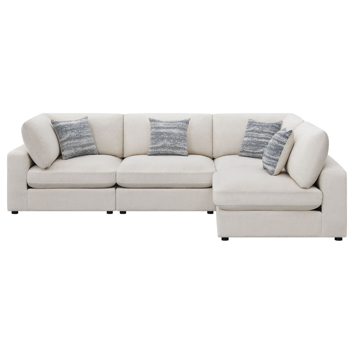 Serene 4 Pc Sectional Beige - Orbit Furniture (Richmond,BC)