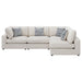 Serene 4 Pc Sectional Beige - Orbit Furniture (Richmond,BC)