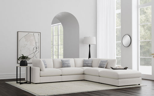 Serene 5-piece Upholstered Modular Sectional Sofa Beige - Orbit Furniture (Richmond,BC)