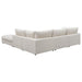 Serene 5-piece Upholstered Modular Sectional Sofa Beige - Orbit Furniture (Richmond,BC)