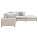 Serene 5-piece Upholstered Modular Sectional Sofa Beige - Orbit Furniture (Richmond,BC)