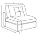 Serene 5-piece Upholstered Modular Sectional Sofa Beige - Orbit Furniture (Richmond,BC)