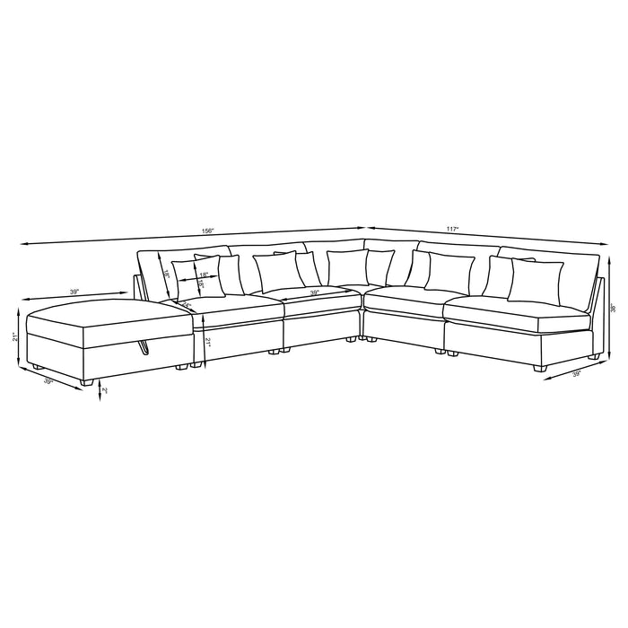 Cambria Sectionals - Orbit Furniture (Richmond,BC)