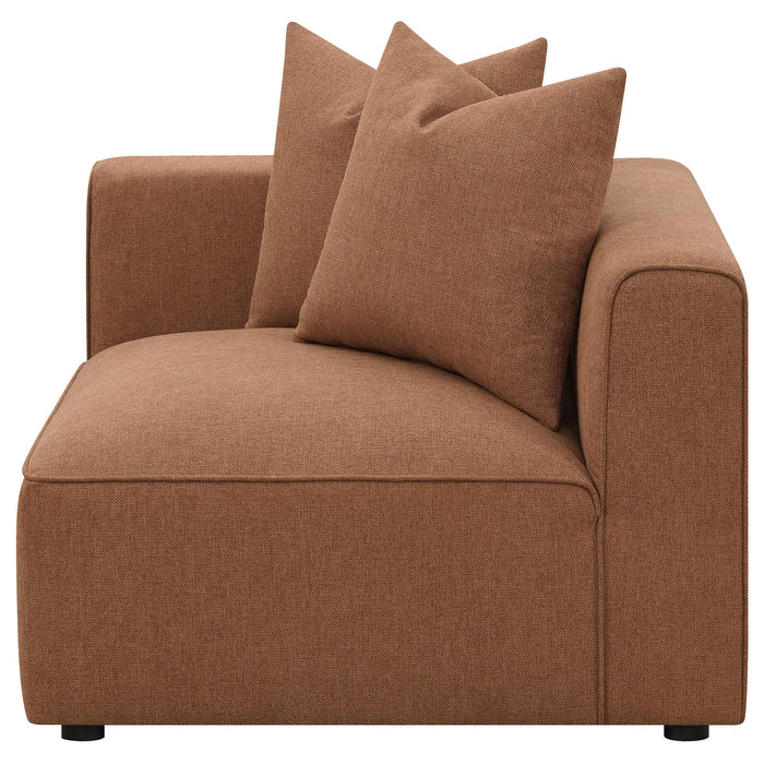 Jennifer Upholstered Corner Chair - Orbit Furniture (Richmond,BC)