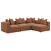 Jennifer Upholstered Corner Chair - Orbit Furniture (Richmond,BC)