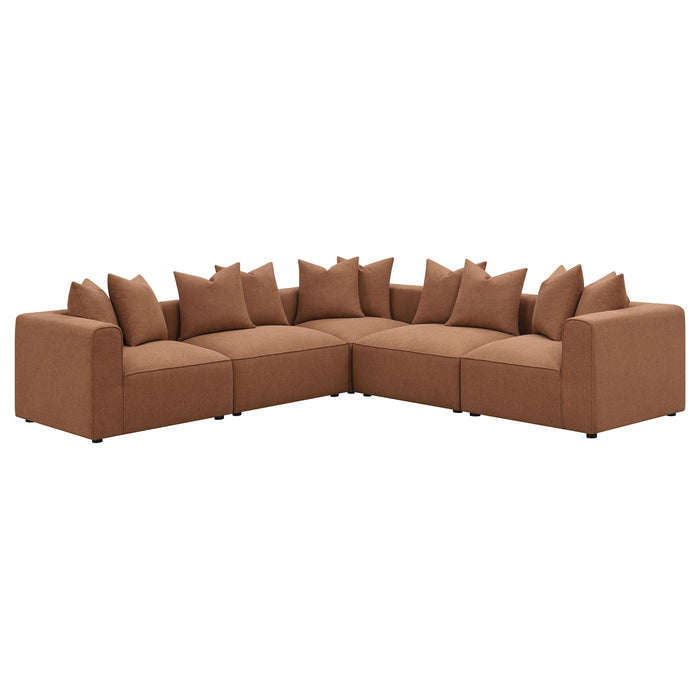 Jennifer Upholstered Corner Chair - Orbit Furniture (Richmond,BC)