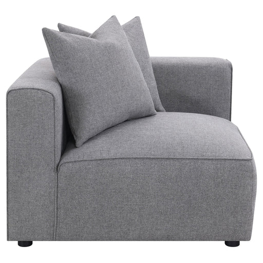 Jennifer Upholstered Corner Chair - Orbit Furniture (Richmond,BC)